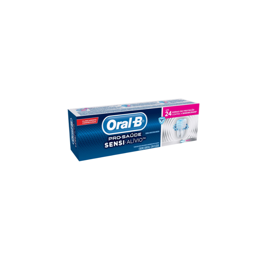 CREME DENTAL ORAL-B PRO-SAÚDE SENSI-ALÍVIO 90G