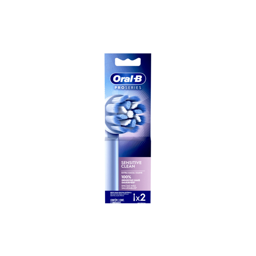REFIL ESCOVA ELETRICA ORAL-B SENSI ULTRAFINO 2 UNIDADES