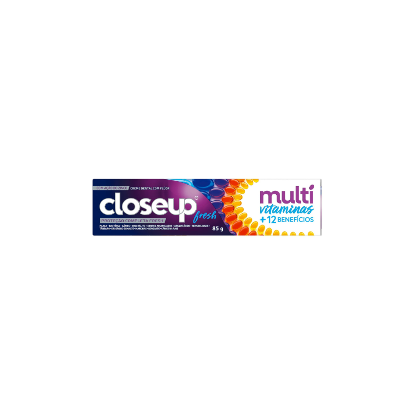 CREME DENTAL CLOSE UP MULTIVITAMINAS 12BEN FRESH 85G
