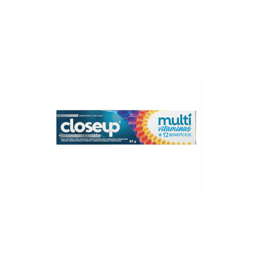 CREME DENTAL CLOSE UP MULTIVITAMINAS BRANQUEADORA 85G