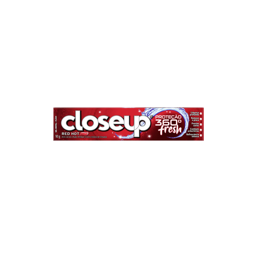  CREME DENTAL CLOSEUP RED HOT COM 90G