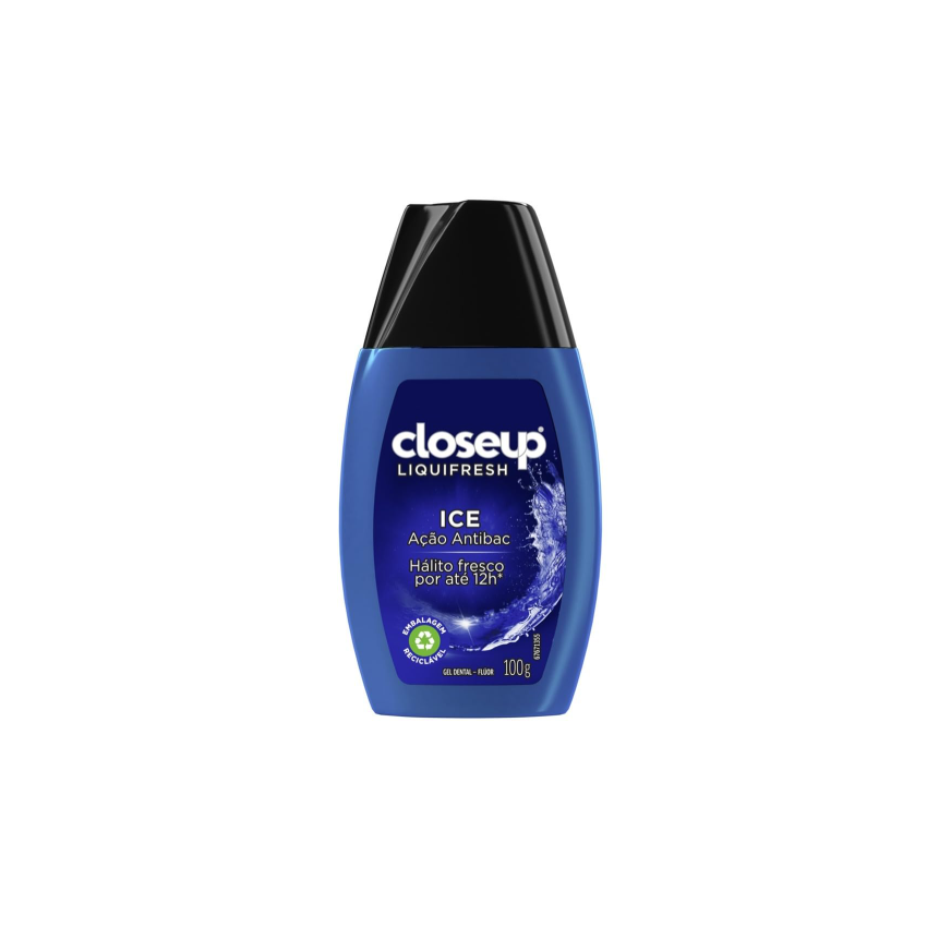 GEL DENTAL CLOSE-UP LIQUIFRESH ICE ANTIBAC 100G