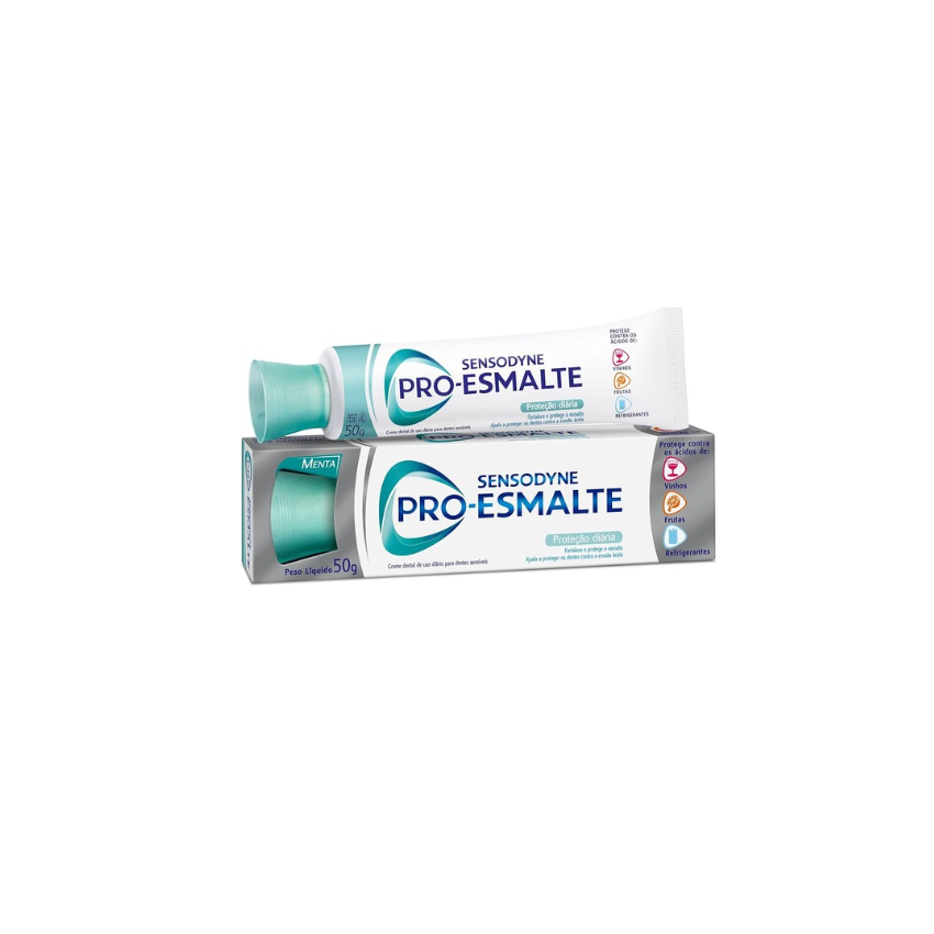 CREME DENTAL SENSODYNE PRO-ESMALTE MENTA 50G
