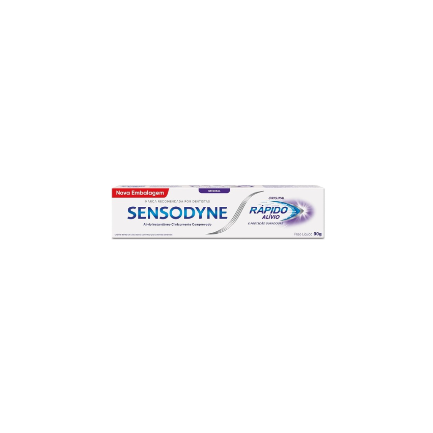 CREME DENTAL SENSODYNE RÁPIDO ALÍVIO 90G