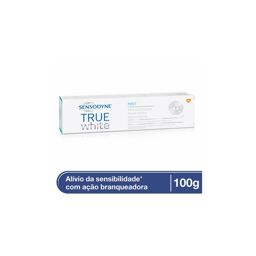 CREME DENTAL SENSODYNE TRUE WHITE 100G