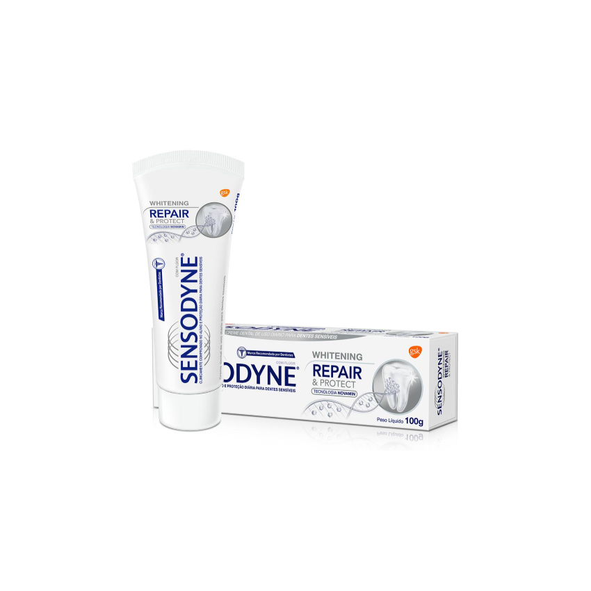 CREME DENTAL SENSODYNE WHITENING REPAIR & PROTECT 100G