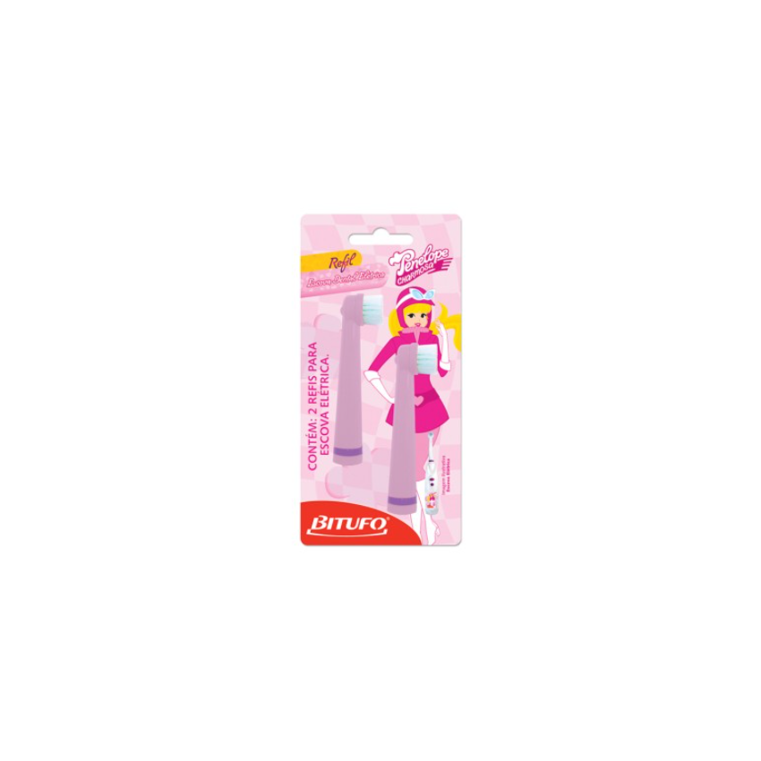 REFIL ESCOVA DENTAL ELETRICA BITUFO PENELOPE 2UND