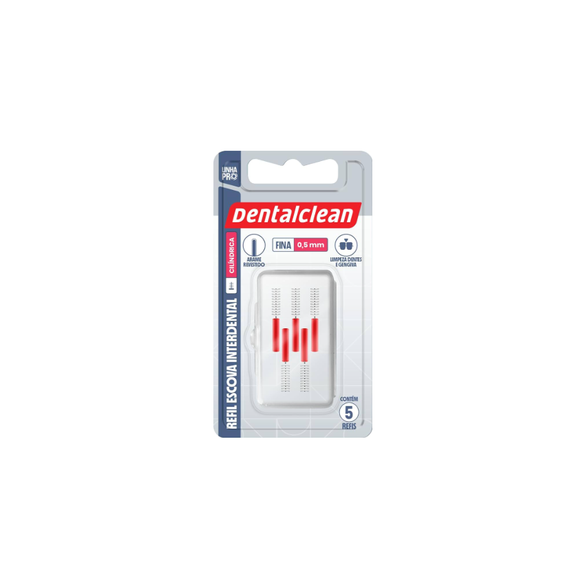 REFIL INTERDENTAL CILINDRICA 5UND
