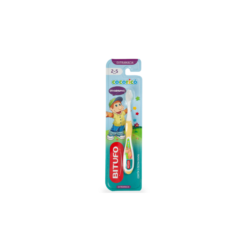 ESCOVA DENTAL INFANTIL BITUFO COCORICO 1UND