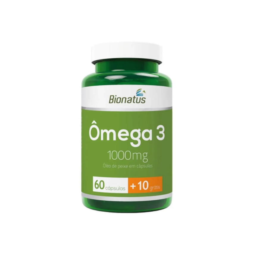 OMEGA 3 1.000MG GREEN COM 70 CAPSULAS BIONATUS
