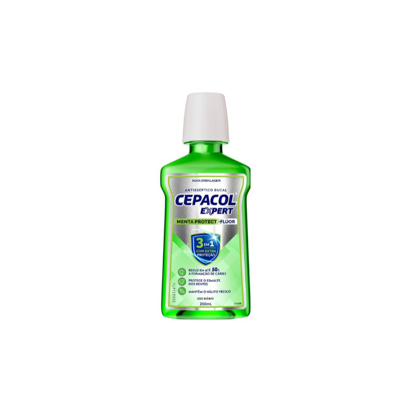 ENXAGUANTE BUCAL CEPACOL META PROTECT+FLUOR 250ML