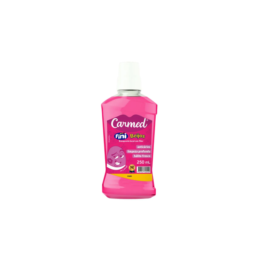 ENXAGUANTE BUCAL CARMED FINI BEIJOS 250ML