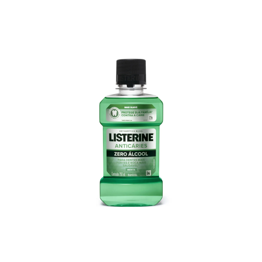 ENXAGUANTE BUCAL LISTERINE ANTICARIES ZERO 200ML
