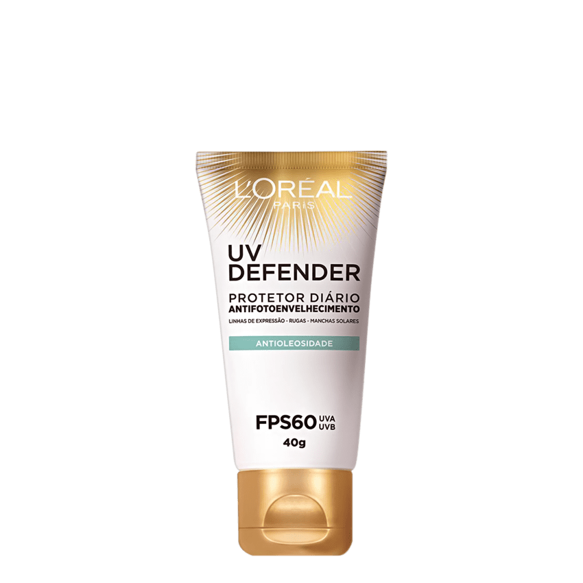 LOREAL FACIAL UV DEFENDERANTIOLEOSIDADE FPS60 COM 40G