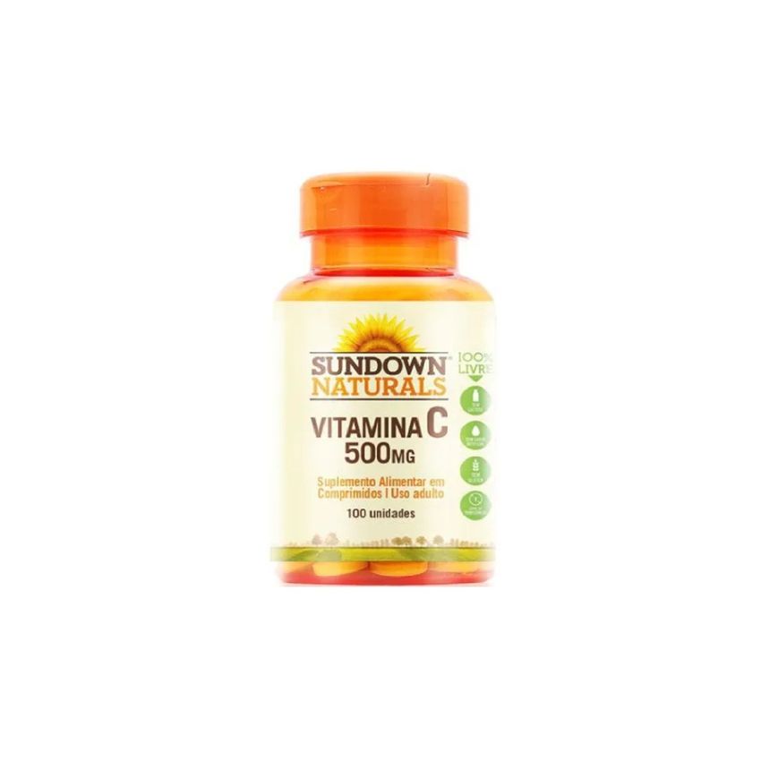 SUNDOWN NATURALS SUN C 500MG COM 100 COMPRIMIDOS