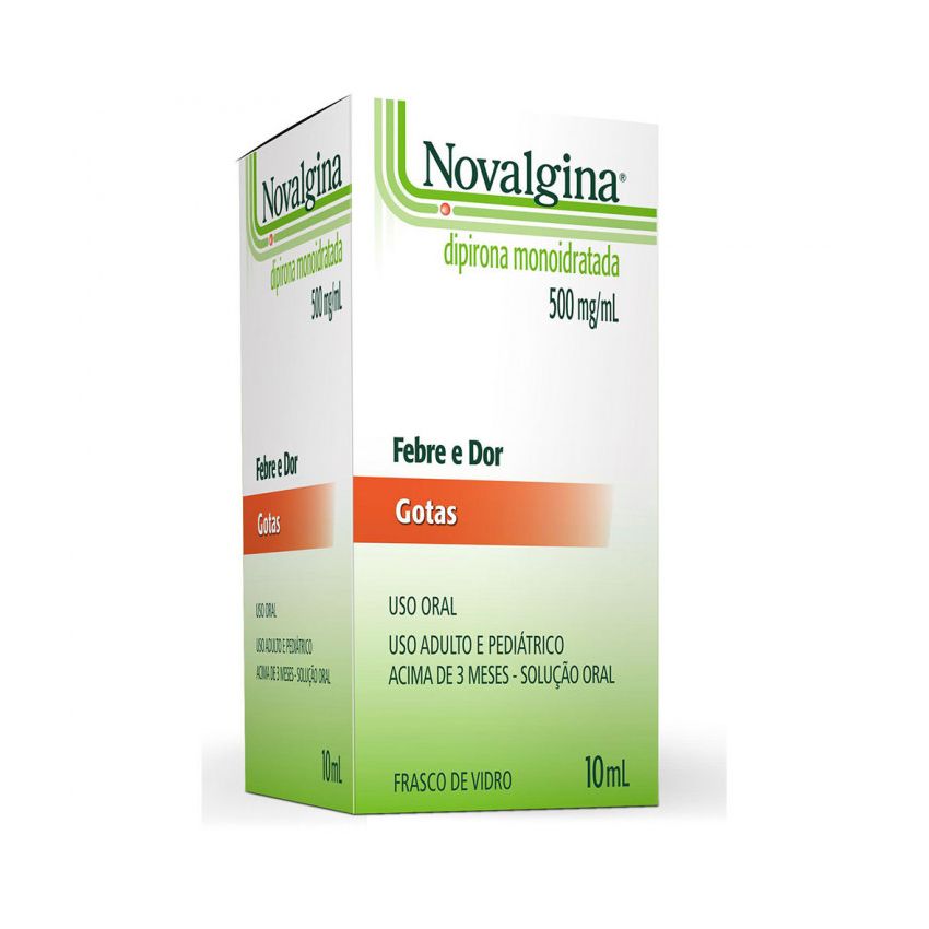 NOVALGINA GOTAS COM 10ML