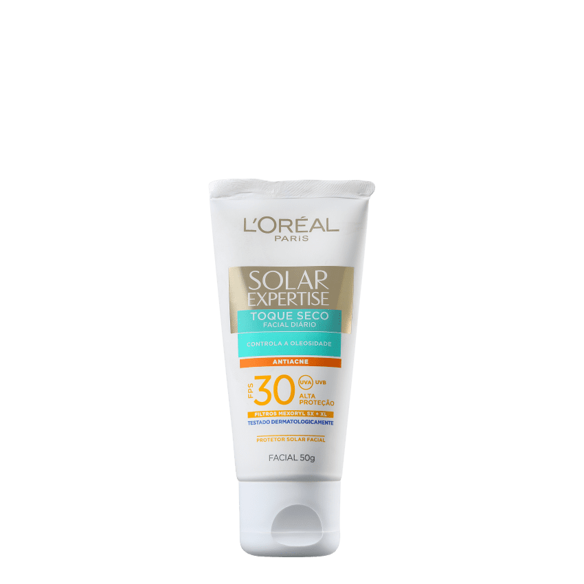 PROTETOR FACIAL LOREAL FPS30 TOQUE SECO ANTIACNE 50G