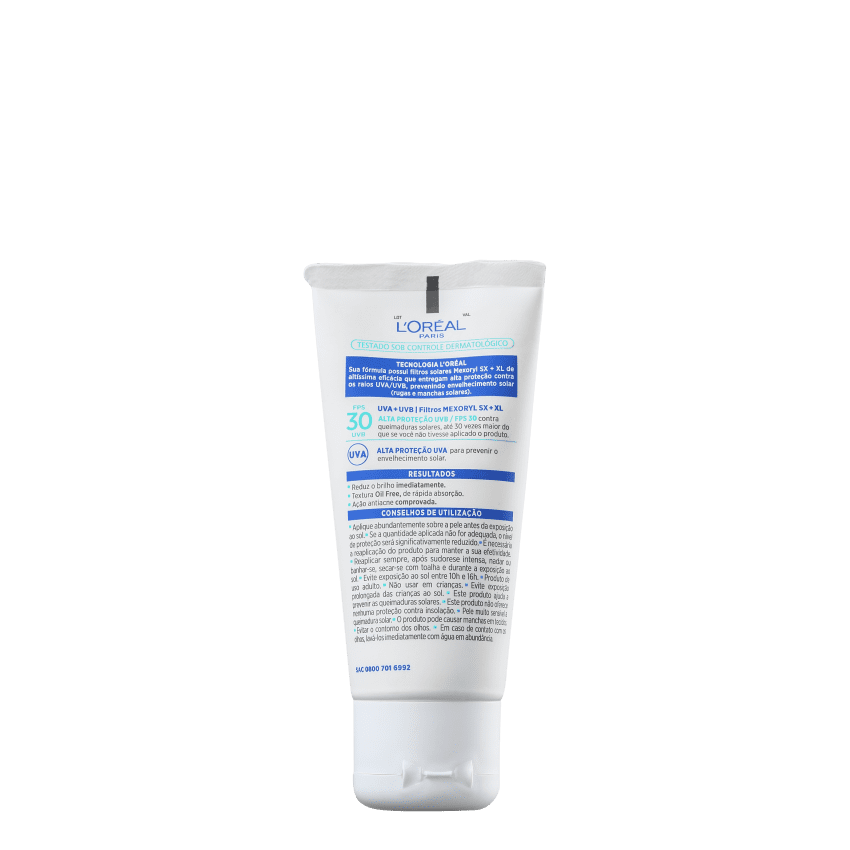 PROTETOR FACIAL LOREAL FPS30 TOQUE SECO ANTIACNE 50G