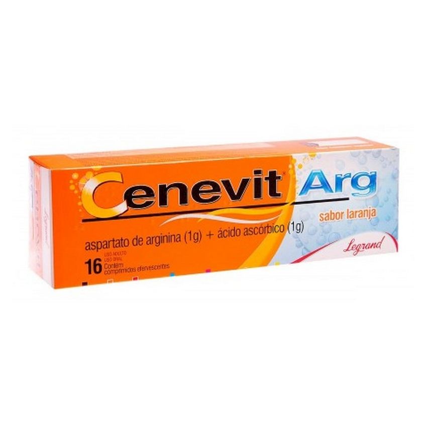 CENEVIT ARGININA COM 16 COMPRIMIDOS EFERVECENTES