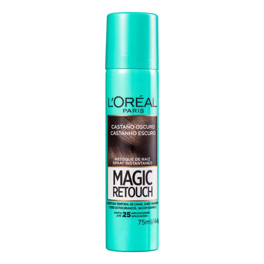LOREAL MAGIC RETOUCH CASTANHO ESCURO 75ML VAL 12/20