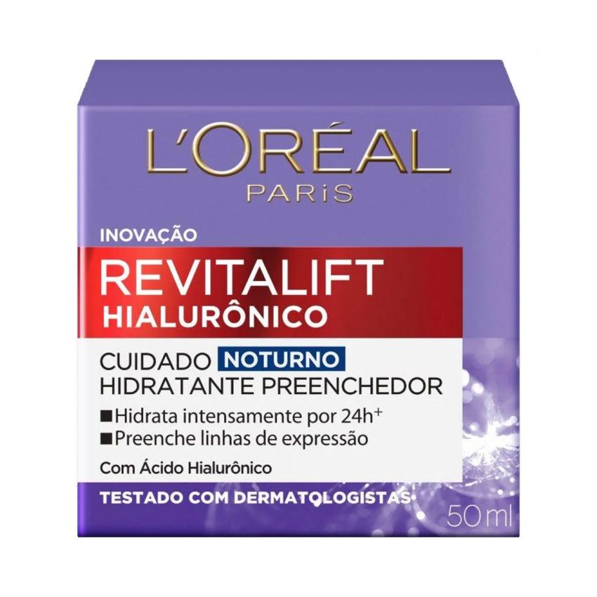 CREME REVITALIFT HIALURONICO NOTURNO FPS 20 49G