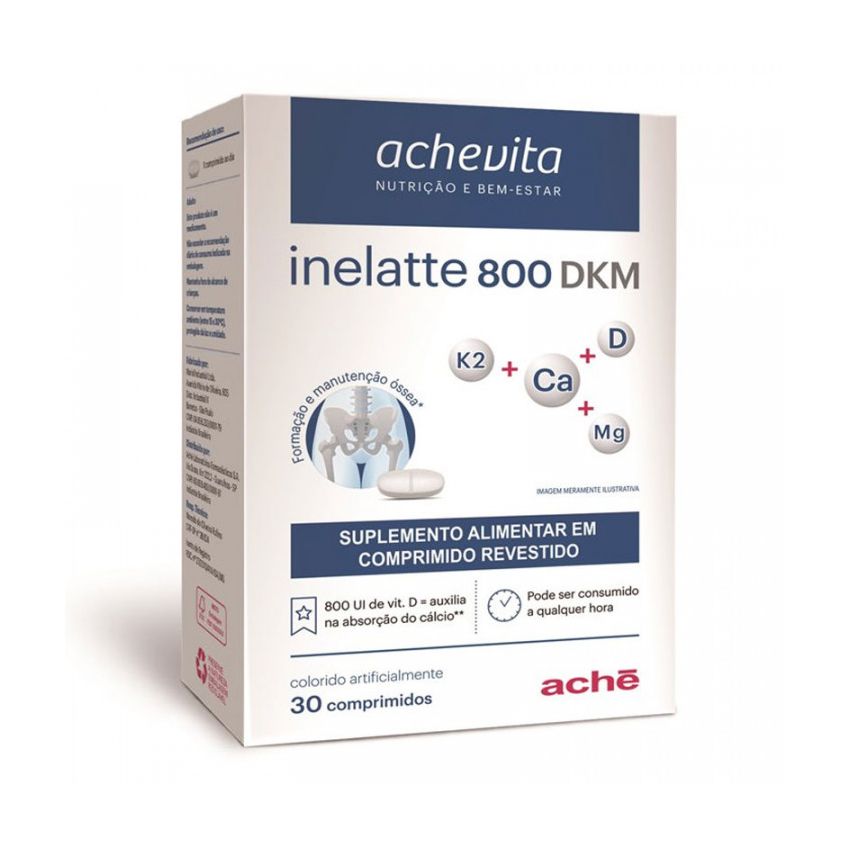 INELATTE 800DKM COM 30 COMPRIMIDOS-ACHE-