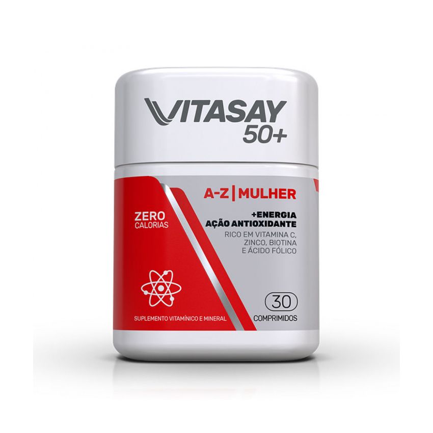 VITASAY50+ A-Z MULHER C/30COMP