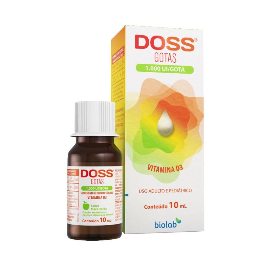 DOSS VITAMINA D3 1000UI GOTAS 10ML