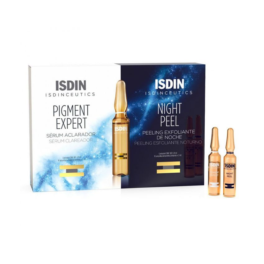 ISDINCEUTICS PIGMENT EXPERT SERUM CLARIADOR 10+10 NIGHT PEEL