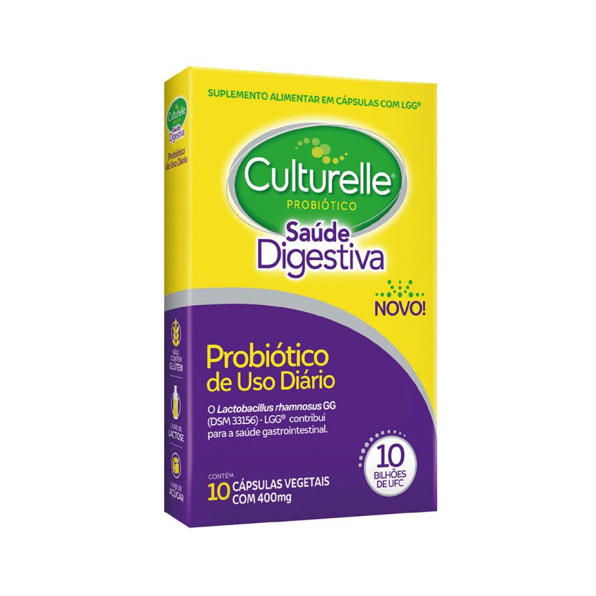 CULTURELLE PROBIÓTICO COM 10 CÁPSULAS