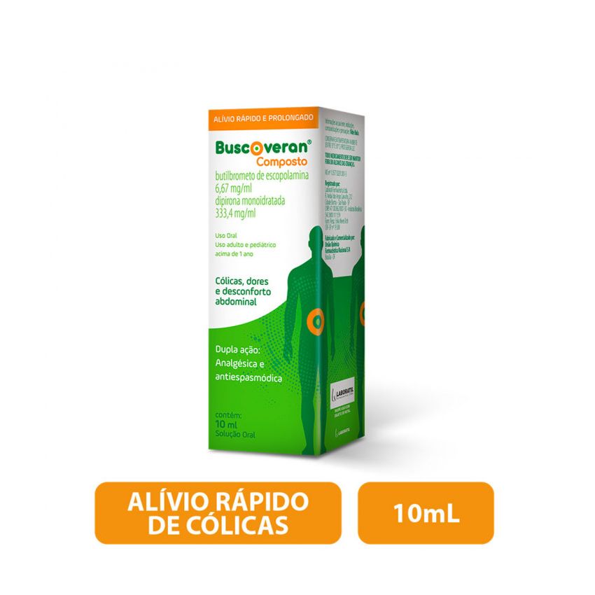 BUSCOVERAN COMPOSTO GOTAS COM 10 ML-LABORATIL-