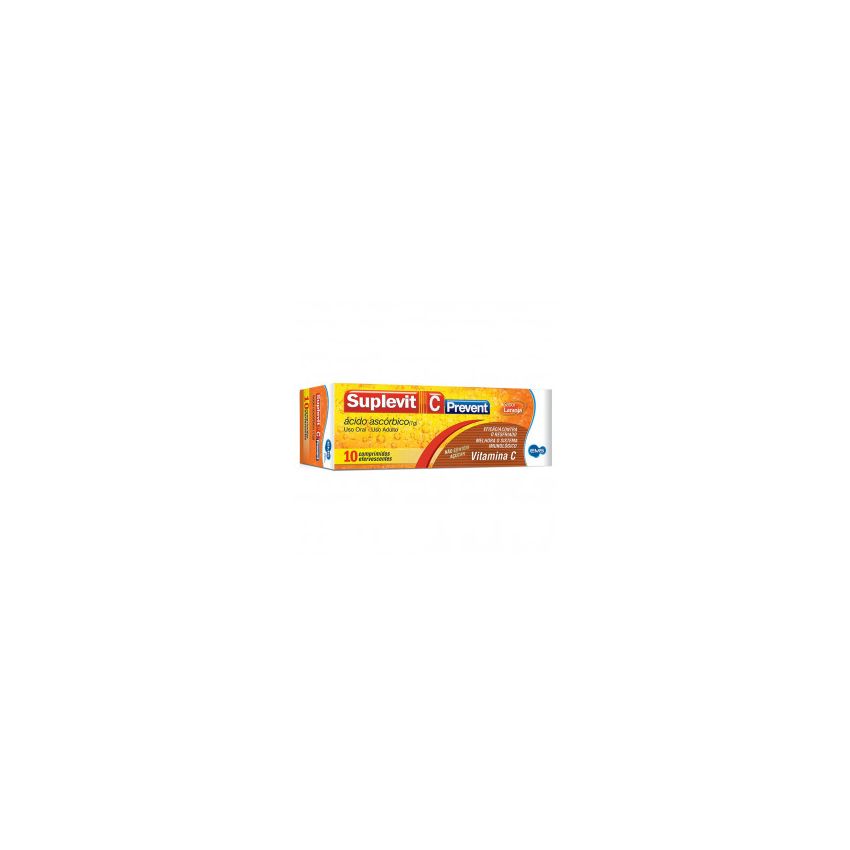 SUPLEVIT C PREVENT 1G COM 10 COMPRIMIDOS EFERVECENTES-EMS-