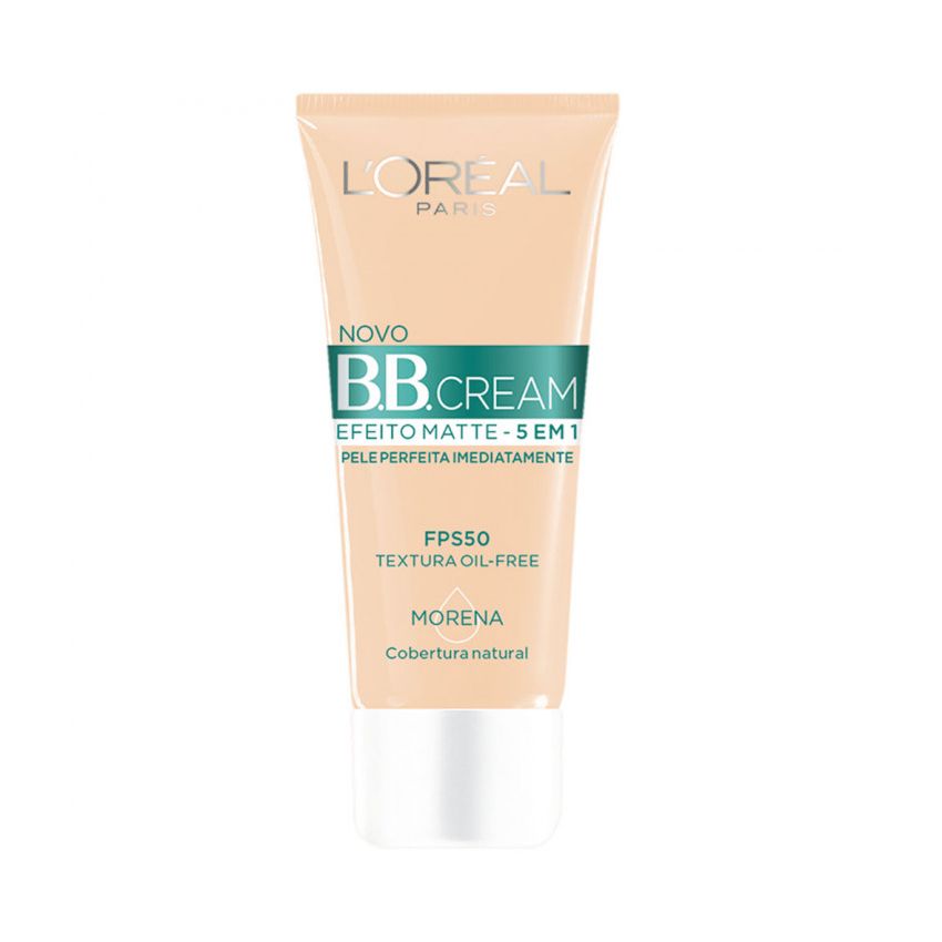 B.B. CREAM L'OREAL 5 EM 1 COR MORENA FPS50 30ML