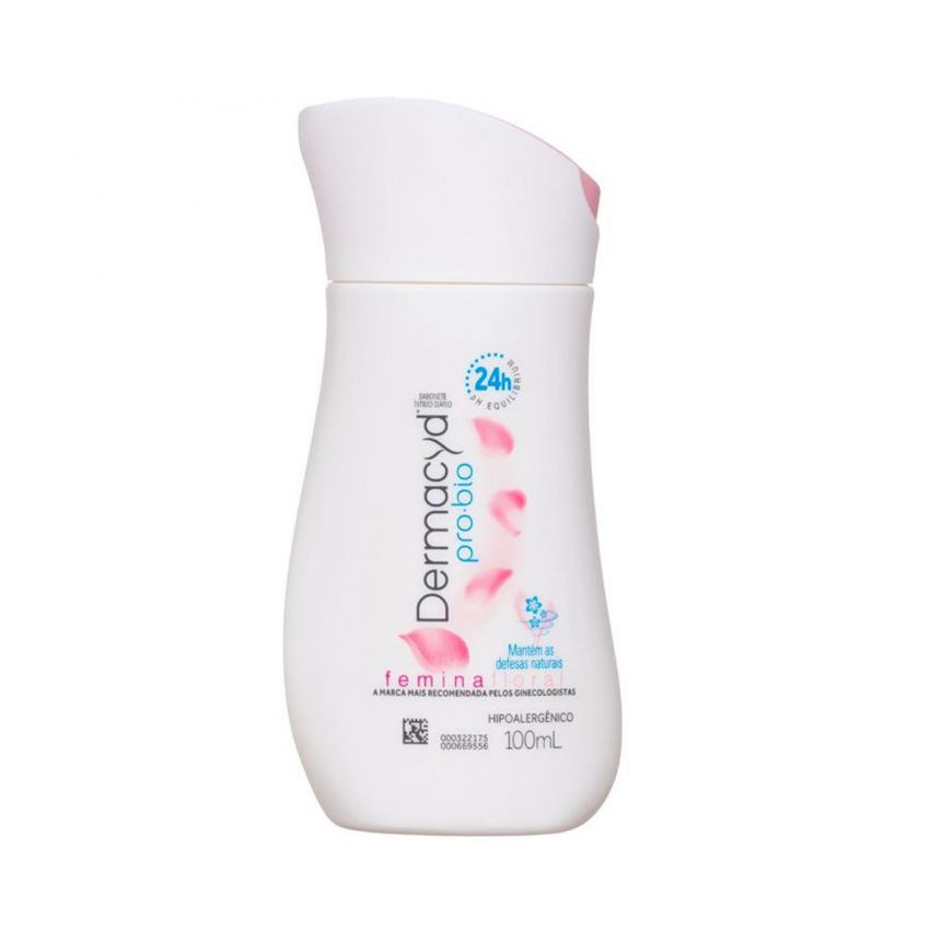 SABONETE ÍNTIMO DERMACYD FEMININA FLORAL 100ML