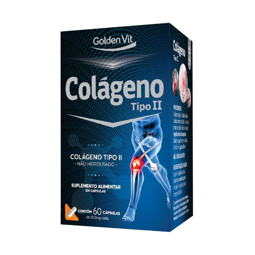 COLAGENO TIPO 2 500MG CIN 60 CÁPSULAS