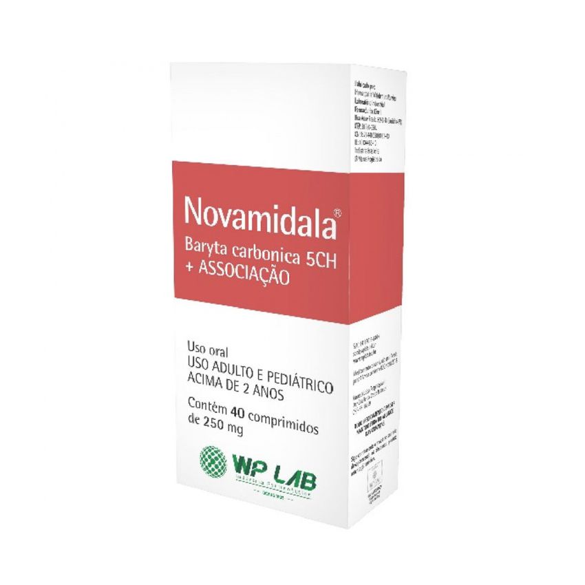 NOVAMIDALA 250MG COM 40 COMPRIMIDOS - 