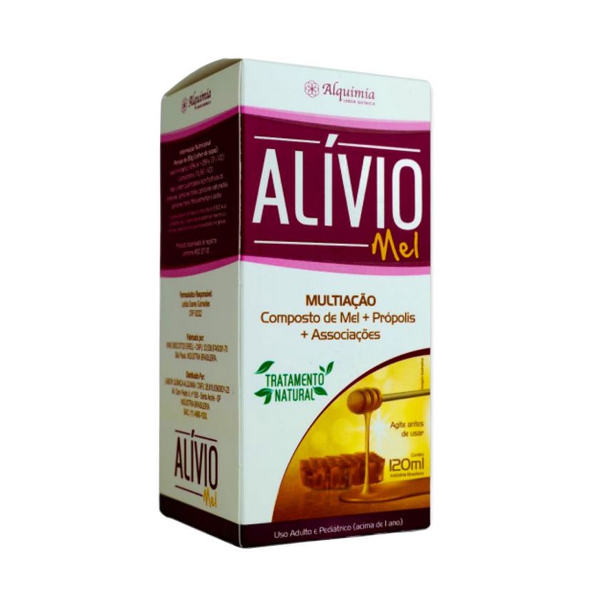 ALIVIO MEL XAROPE COM 120ML 