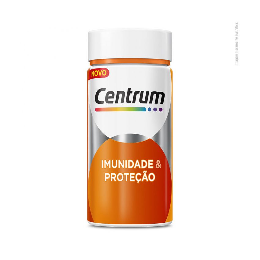 POLIVITAMINICO CENTRUM IMUNIDADE E PROTEÇÃO COM 60 CÁPSULAS 