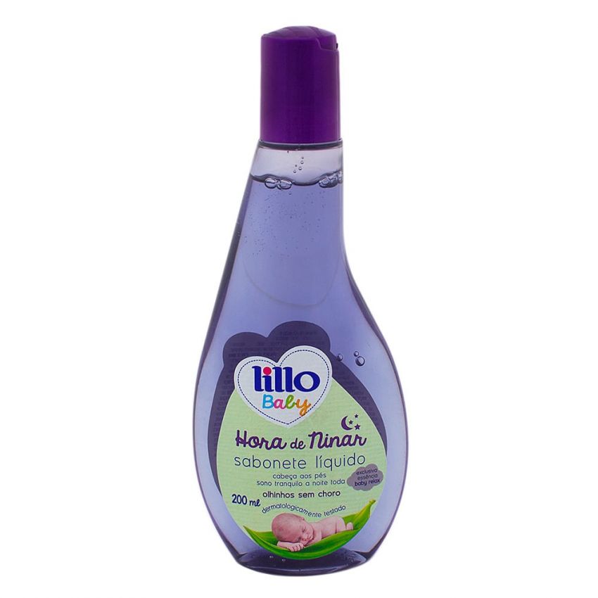 SABONETE LÍQUIDO LILLO HORA DE NINAR 200ML