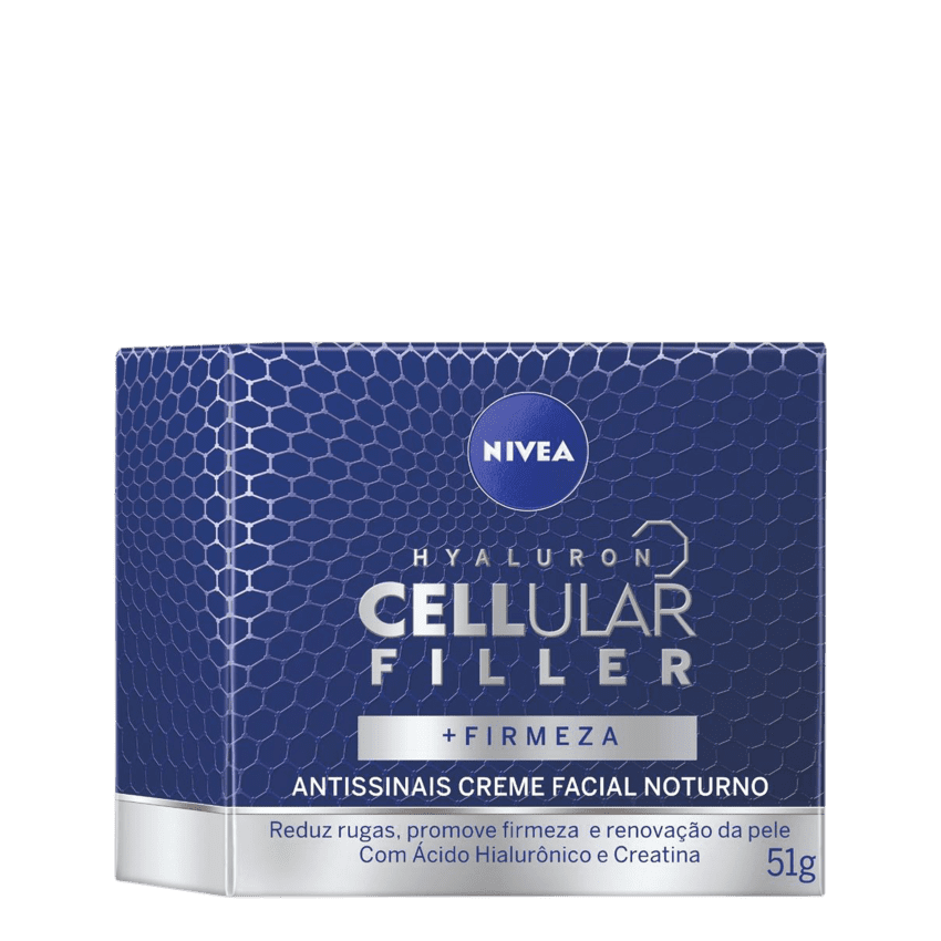 NIVEA HYALURON CELLULAR FILLER CREME FACIAL NOTURNO 51G 
