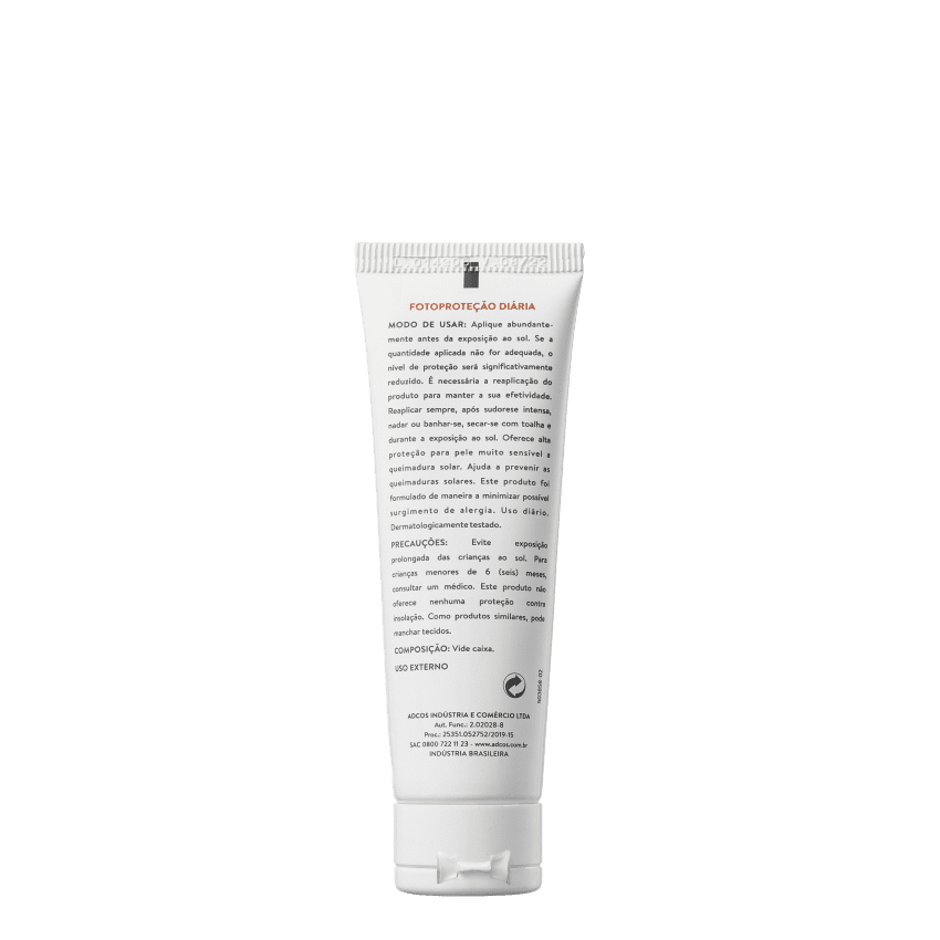 ADCOS PROTETOR SOLAR MOUSSE FPS50 BEGE 50G