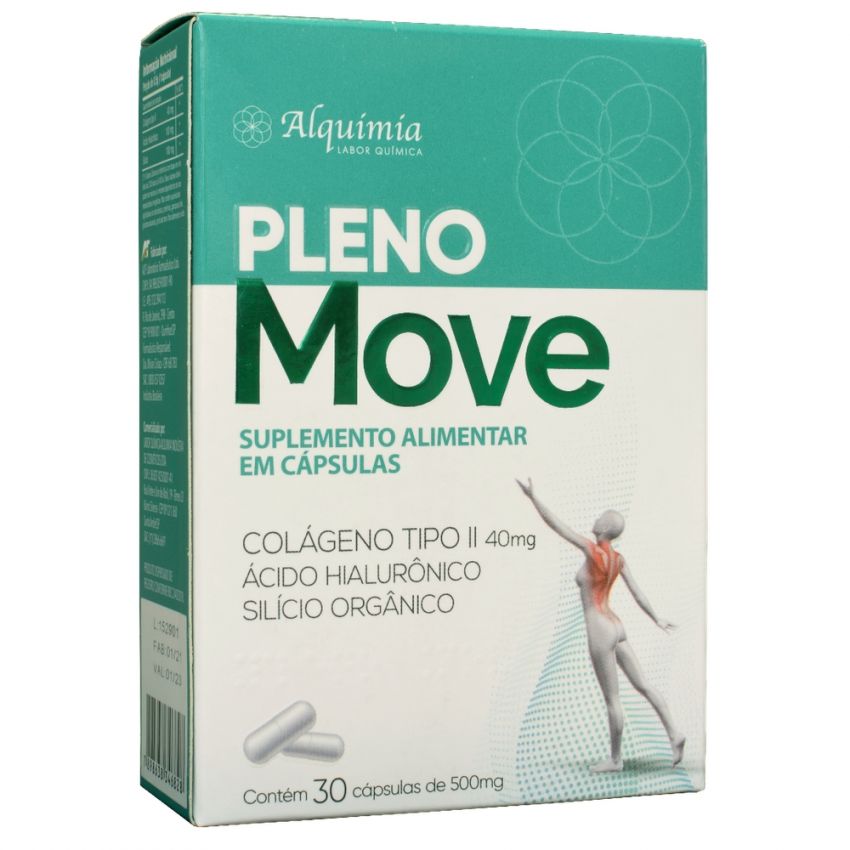 PLENO MOVE 500MG COM 30 CÁPSULAS