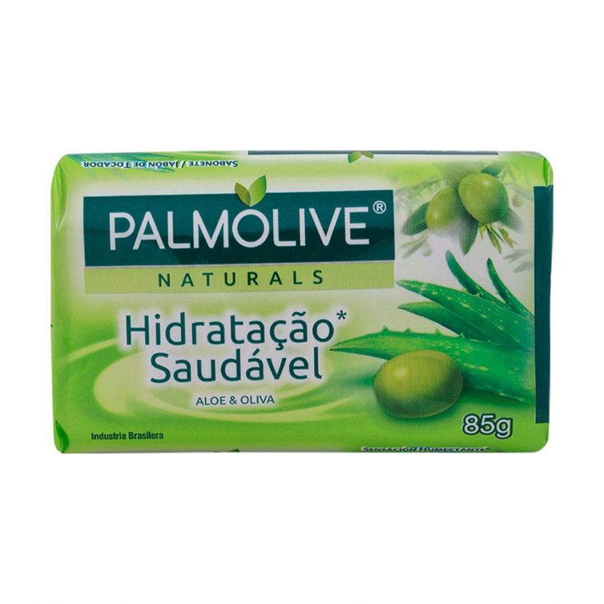 SABONETE EM BARRA PALMOLIVE ALOE & OLIVIA 85G