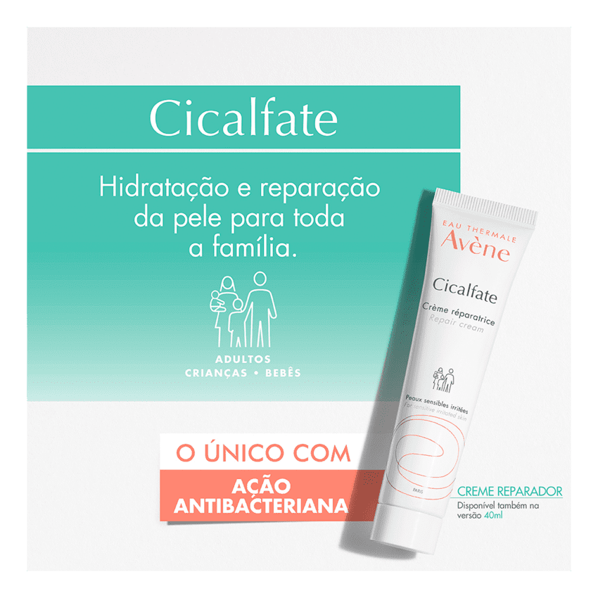 AVÉNE CICALFATE CREME REPARADOR COM 15ML