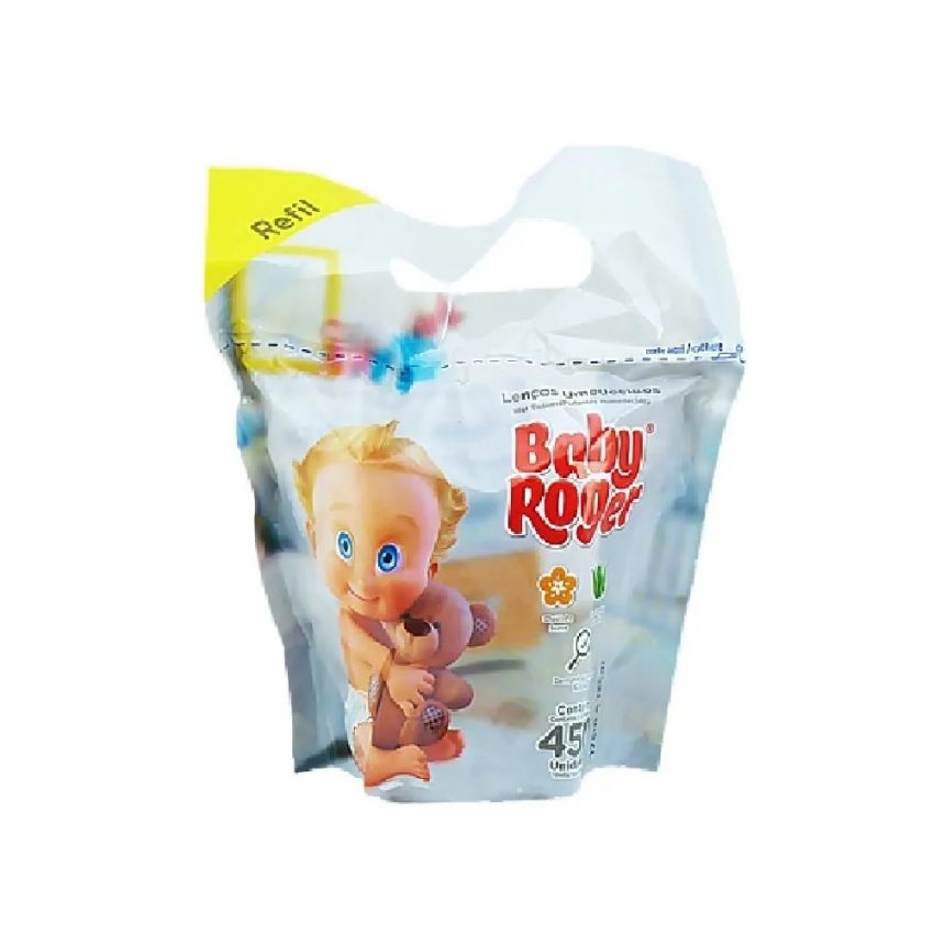LENCO BABY ROGER REFFIL AZUL P/BALDE 450
