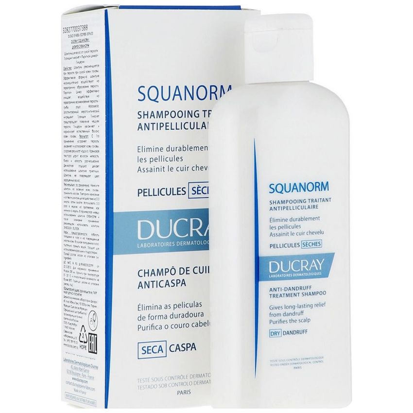 DUCRAY SQUANORM SHAMPOO ANT CASPA 200ML