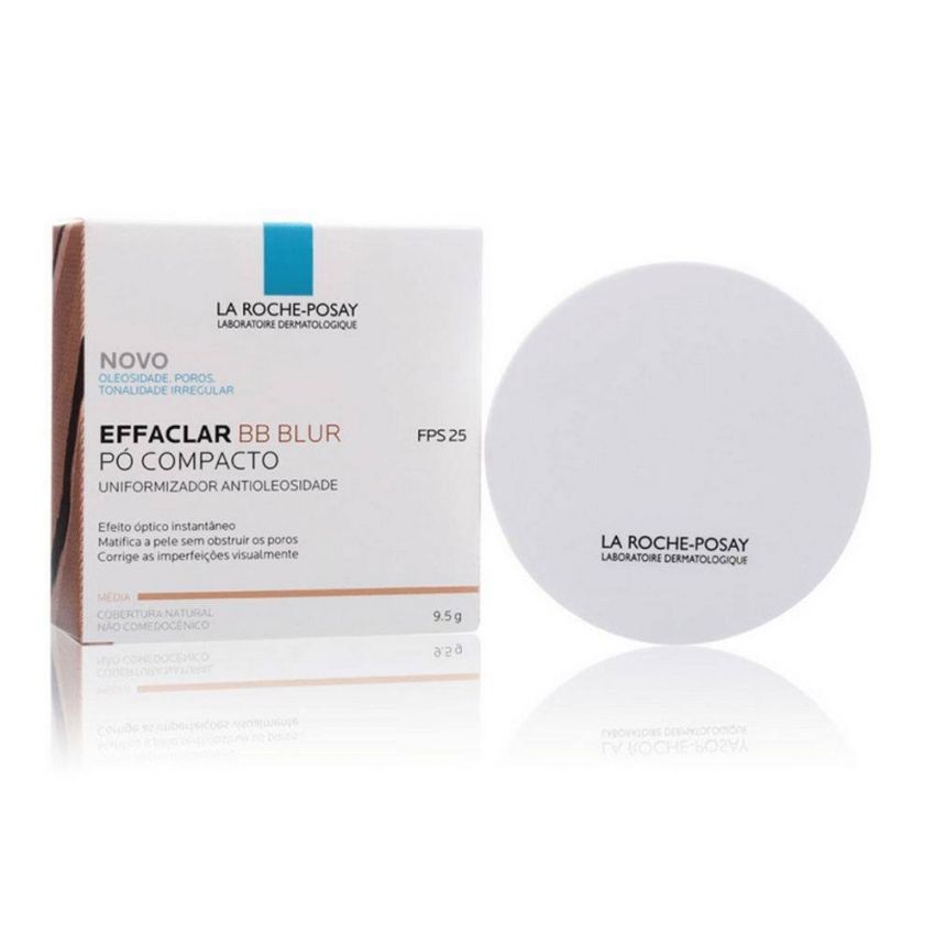 EFFACLAR BB BLUR PÓ COMPACTO COR MÉDIA FPS25 9,5G 