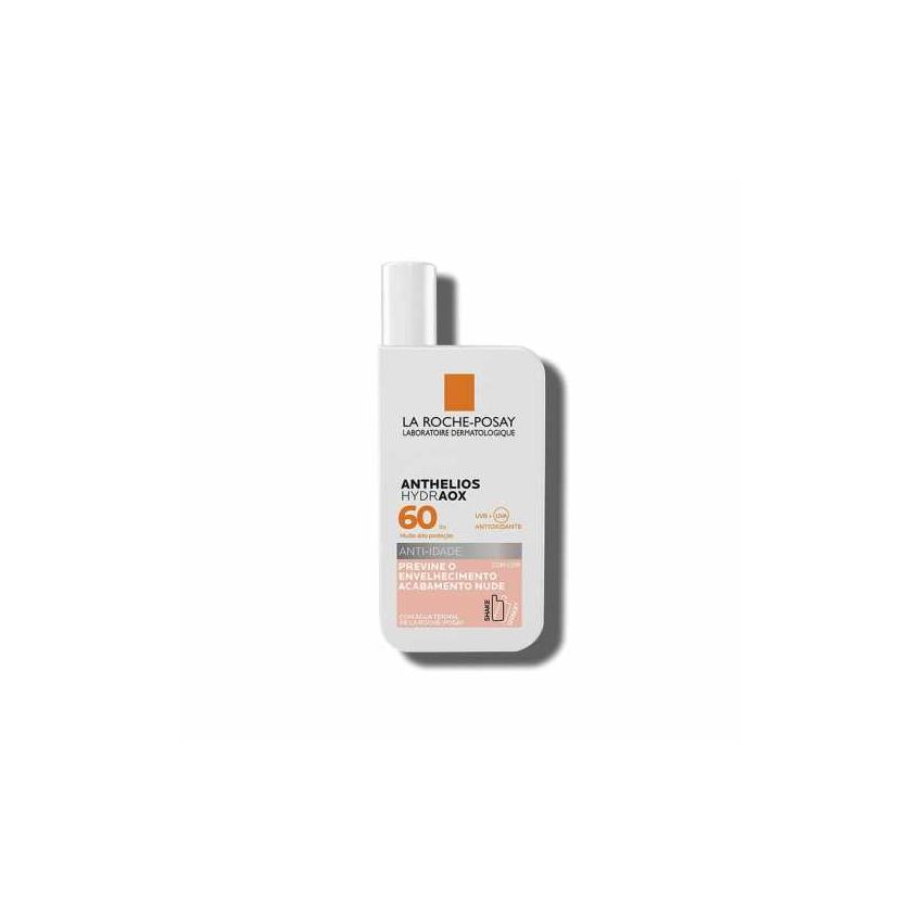 ANTHELIOS HYDRAOX ANTI-IDADE COM COR FPS60 50G