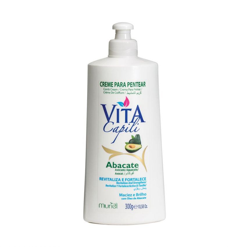 CREME PARA PENTEAR VITA CAPILI ABACATE 270G