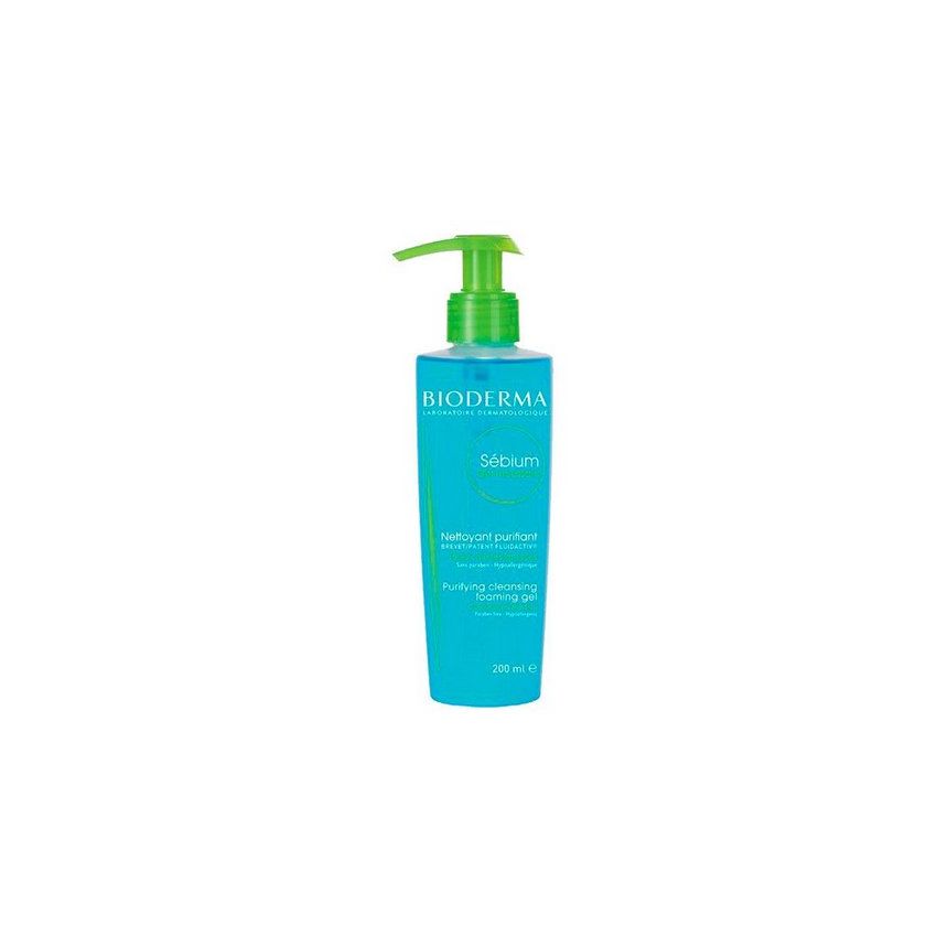 BIODERMA SEBIUM GEL MOUSSANT PUMP 200ML